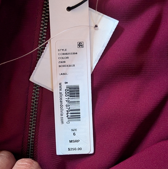 alice + Olivia Juno Ruffled A Line Miniskirt Size 6 - Picture 5 of 8